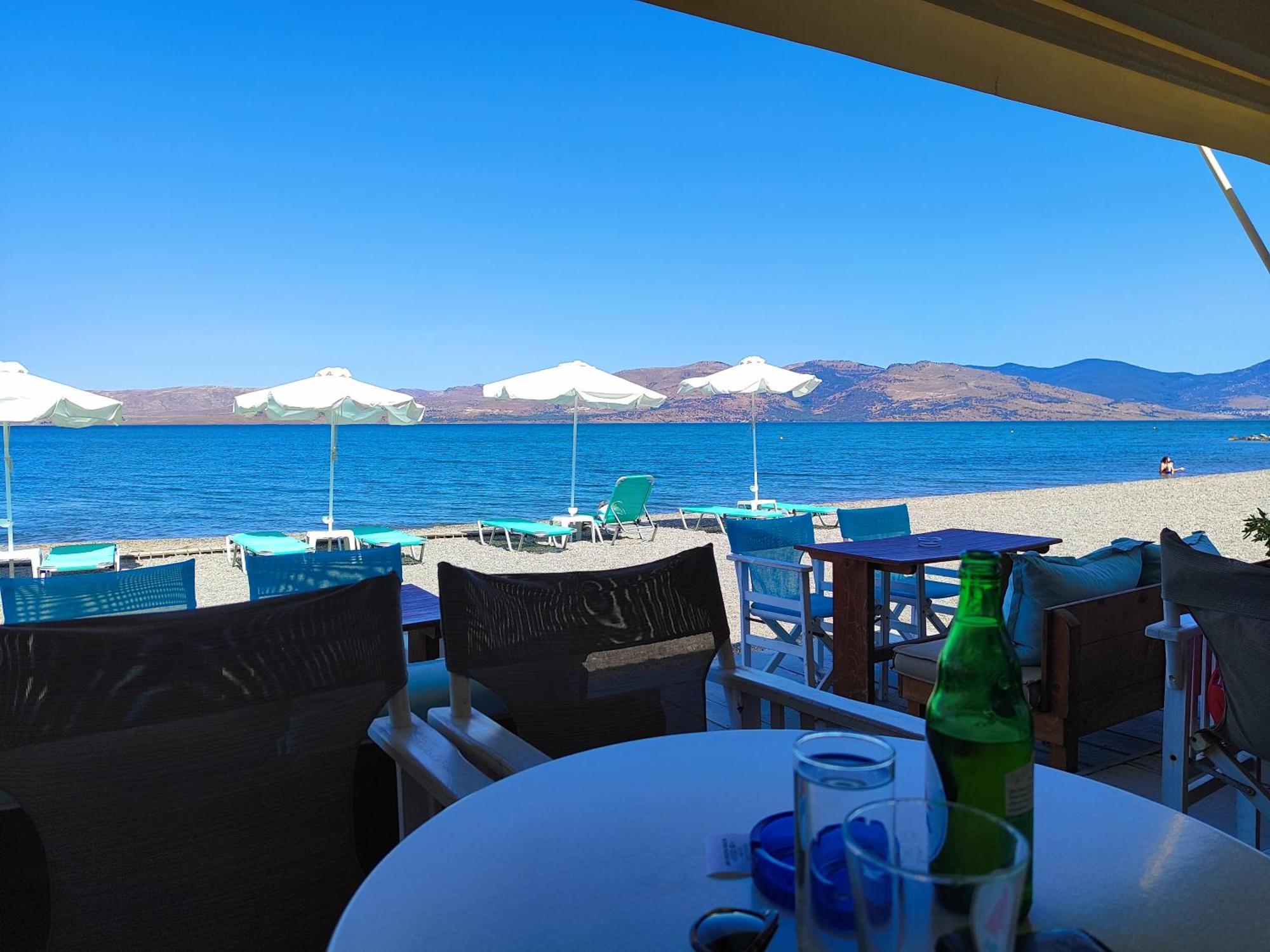 Holiday House With Sea View In Skala Polichnitos Skala Polichnitou Dış mekan fotoğraf
