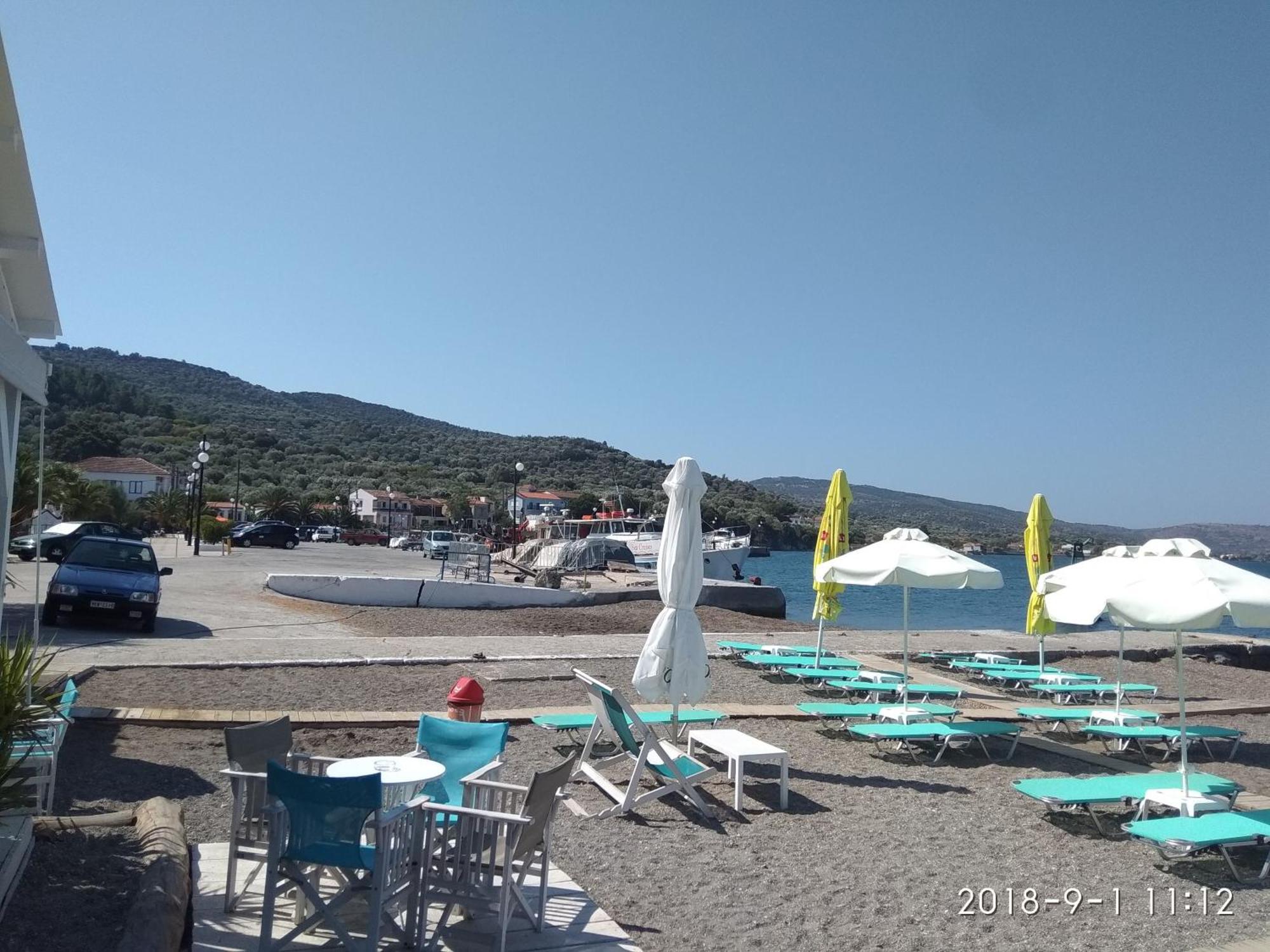 Holiday House With Sea View In Skala Polichnitos Skala Polichnitou Dış mekan fotoğraf