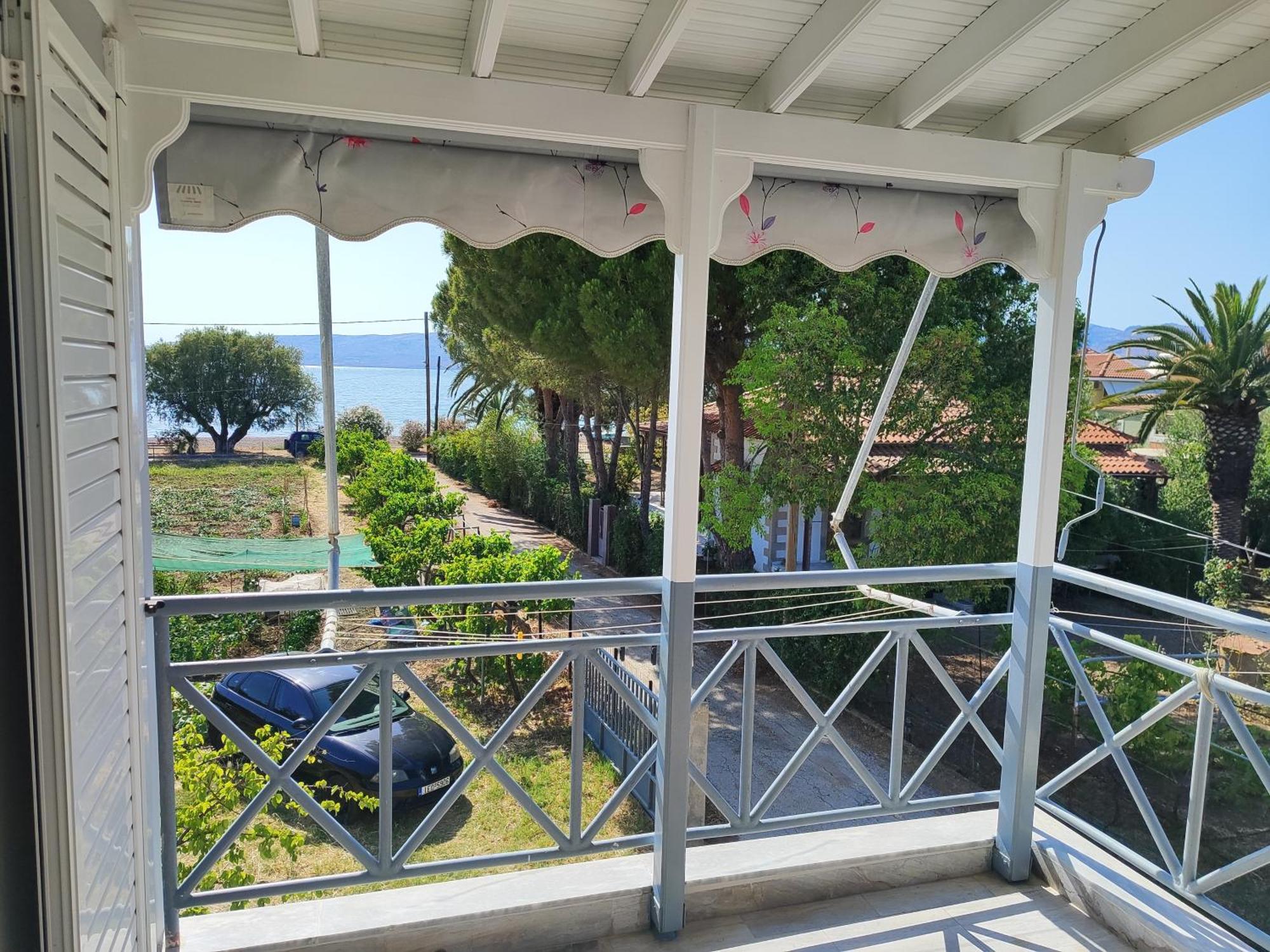 Holiday House With Sea View In Skala Polichnitos Skala Polichnitou Dış mekan fotoğraf
